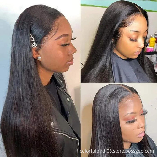 HD Transparent Lace Wigs 5*5 Lace Front Human Hair Wig Remy hair For Women Brazilian Straight Lace Frontal Wig